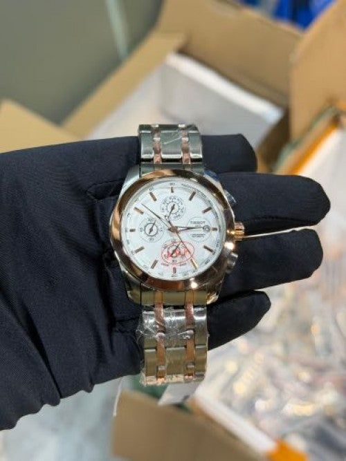 Tissot 1853 Chronograph RoseGold White