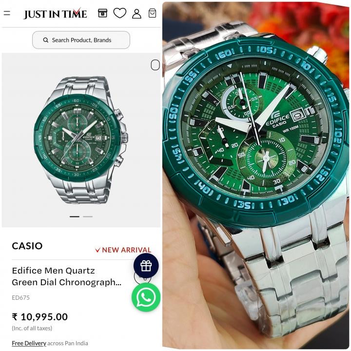 EDIFICE CHRONOGRAPH