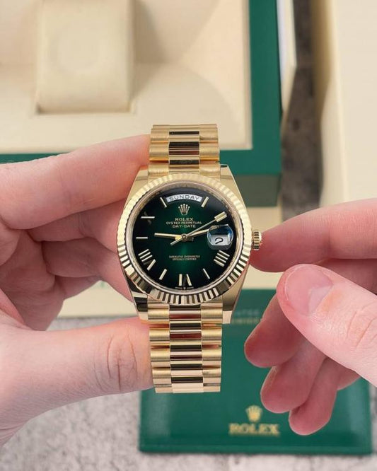 Rol*X Oyster perpetual Day Date watch