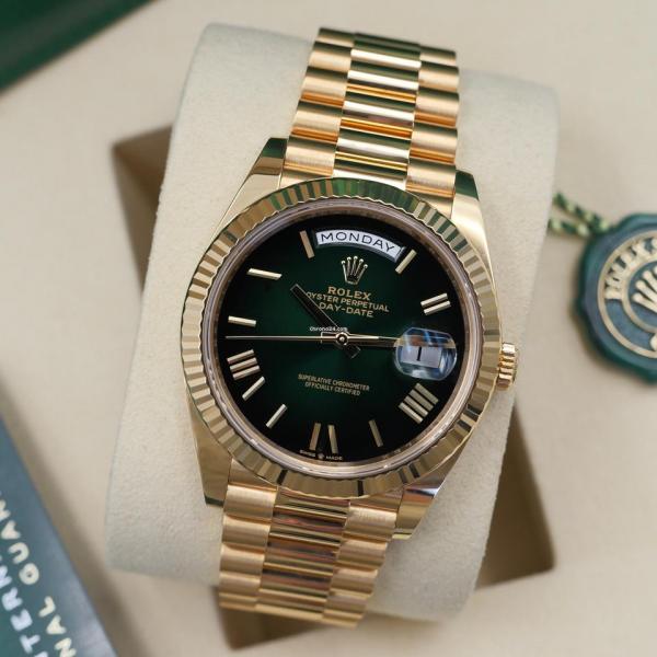 Rol*X Oyster perpetual Day Date watch