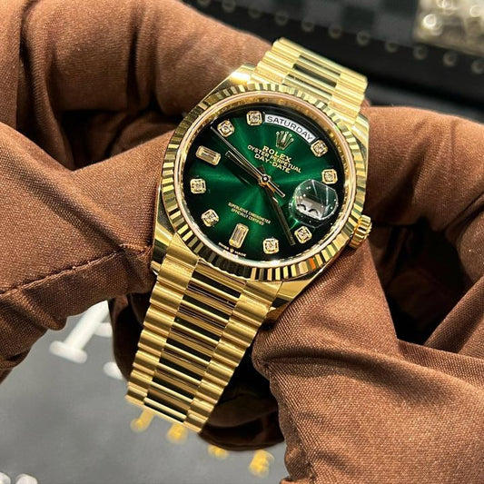 RoLLie Oyster perpetual DAY/DATE Watch