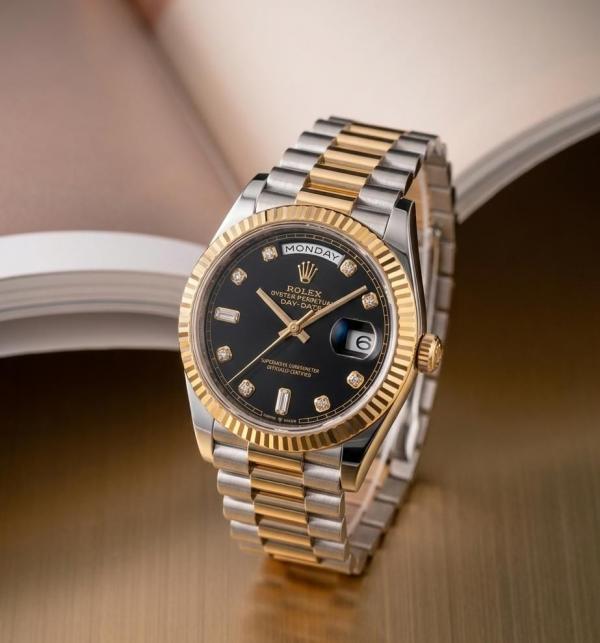 RoLLie Oyster perpetual Day/Date watch