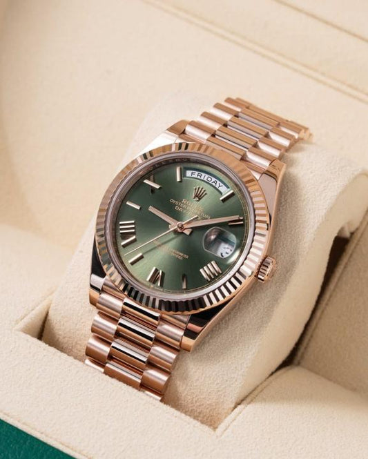 Role* Oyster perpetual Day Date watch