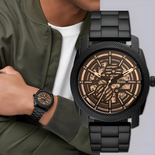 Fossil Skeleton Automatic Watch